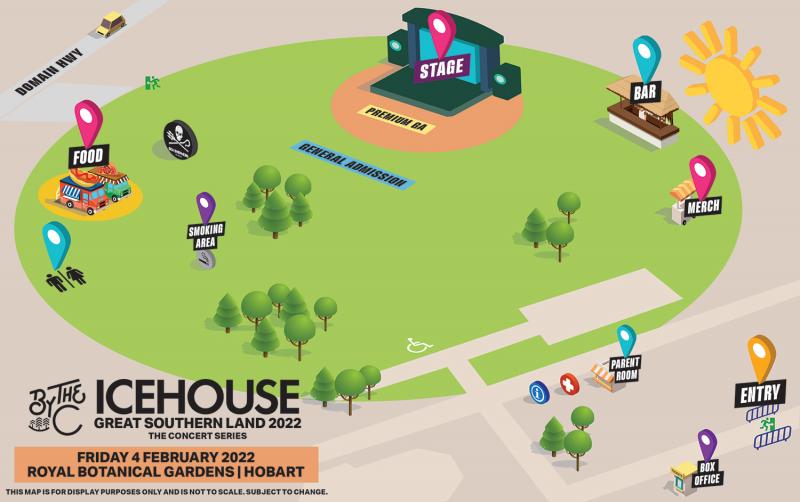 By the C Icehouse Hobart venue map